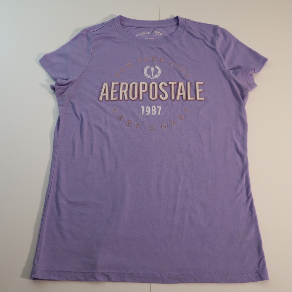 Aeropostable Women's Red Graphic T-Shirt Size L